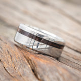 "VERTIGO" - WALNUT WEDDING BAND