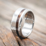 "VERTIGO" - WALNUT WEDDING BAND