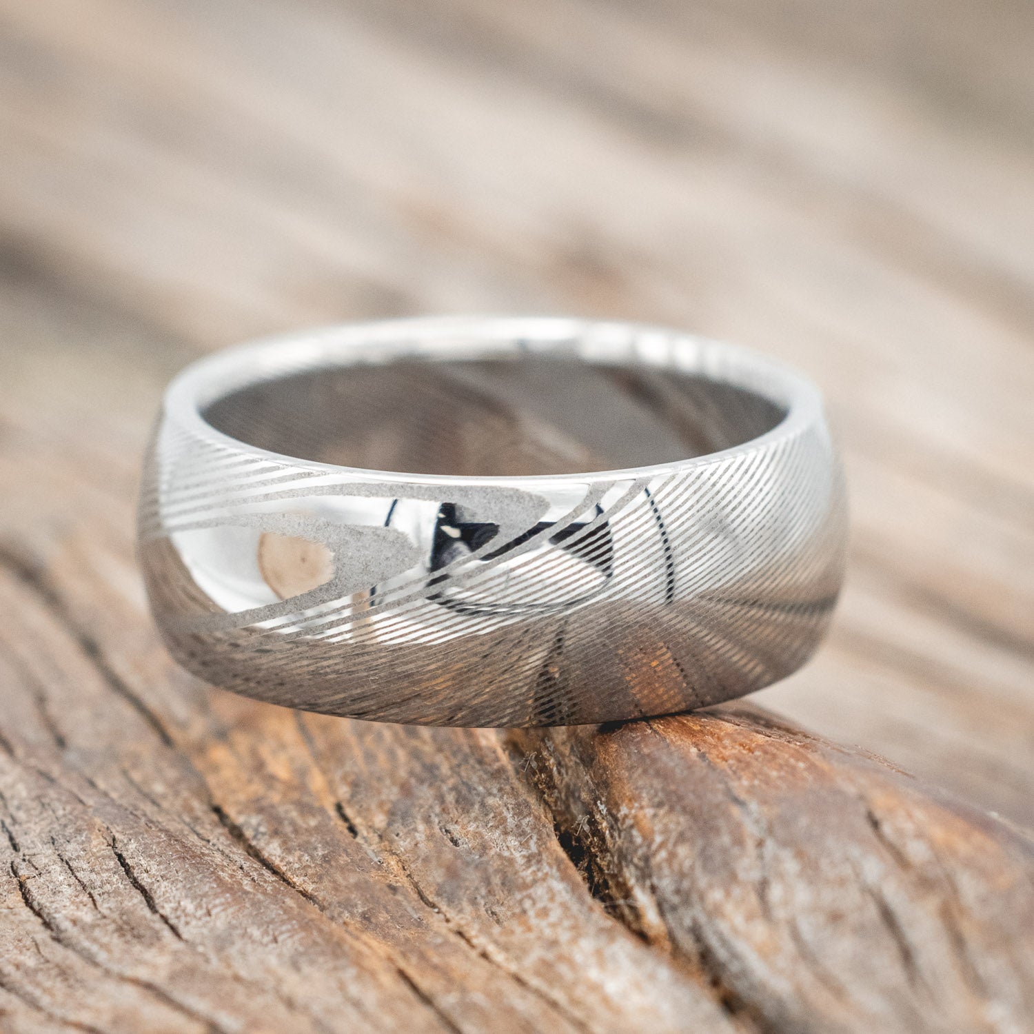 DOMED PROFILE WEDDING BAND-Staghead Designs
