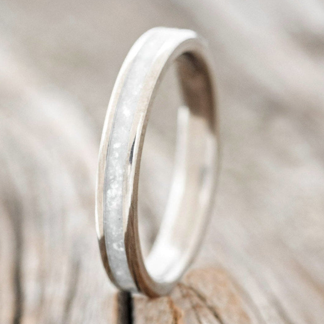 "ETERNA" - DIAMOND DUST STACKING BAND-1