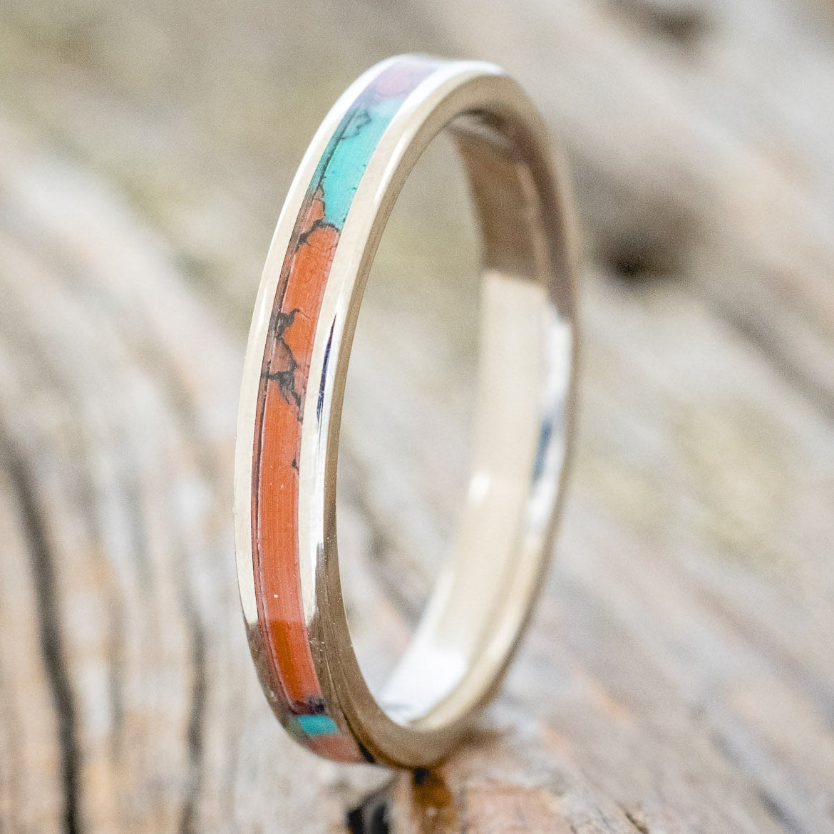 "ETERNA" - SONORA SUNSET TRUSTONE STACKING BAND-1