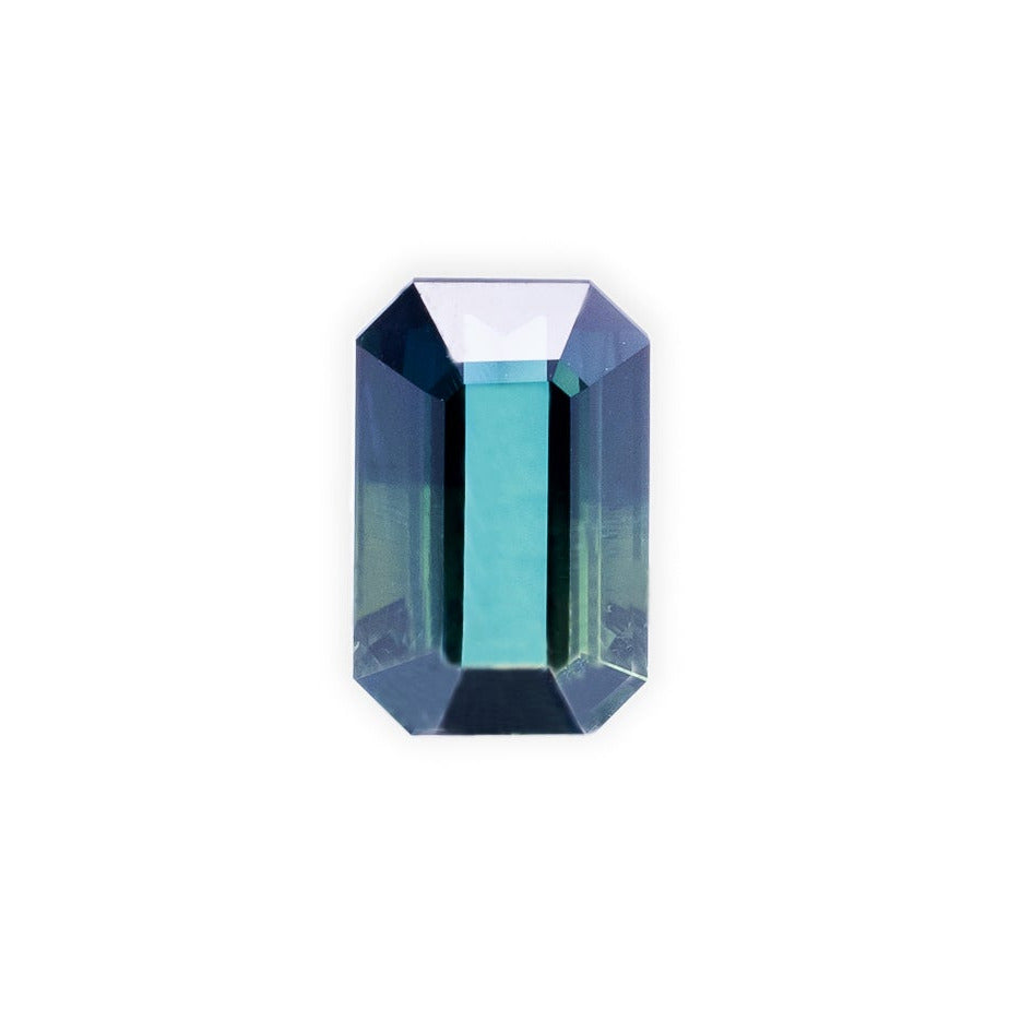 "GRETA" - CUT CORNER RECTANGLE AUSTRALIAN SAPPHIRE-1
