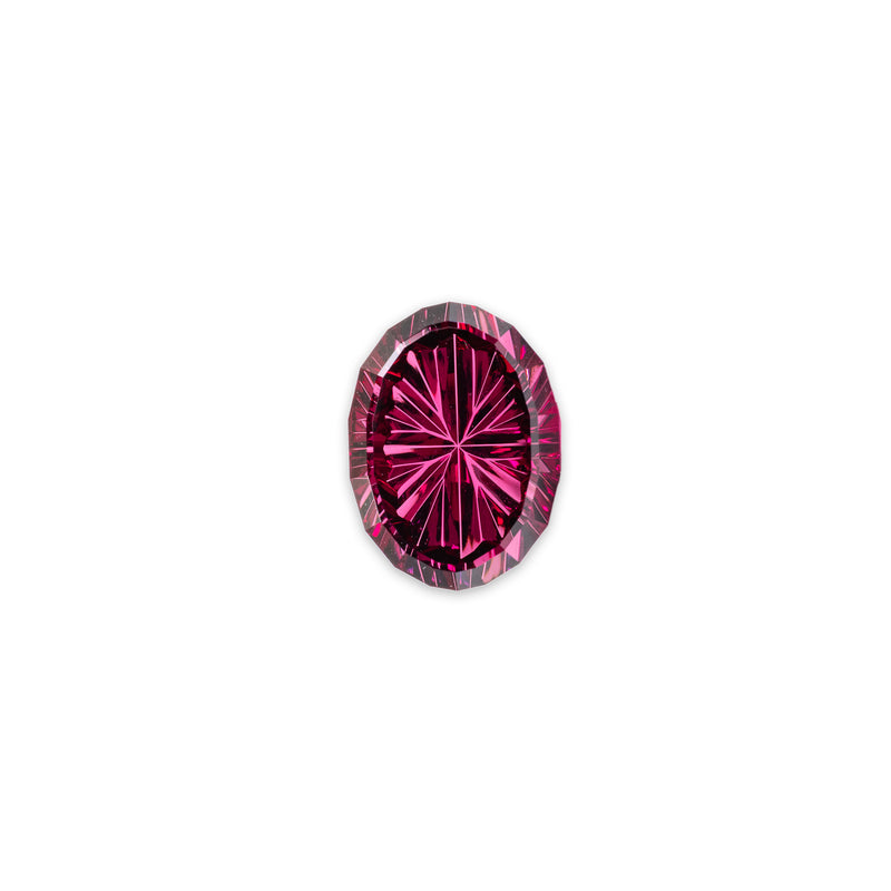 "HALINA" - OVAL-CUT RHODOLITE GARNET-1