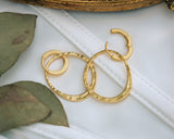 HANDMADE 18K GOLD VERMEIL SILVER OLYMPIA EARRINGS - BY JORGE REVILLA-1