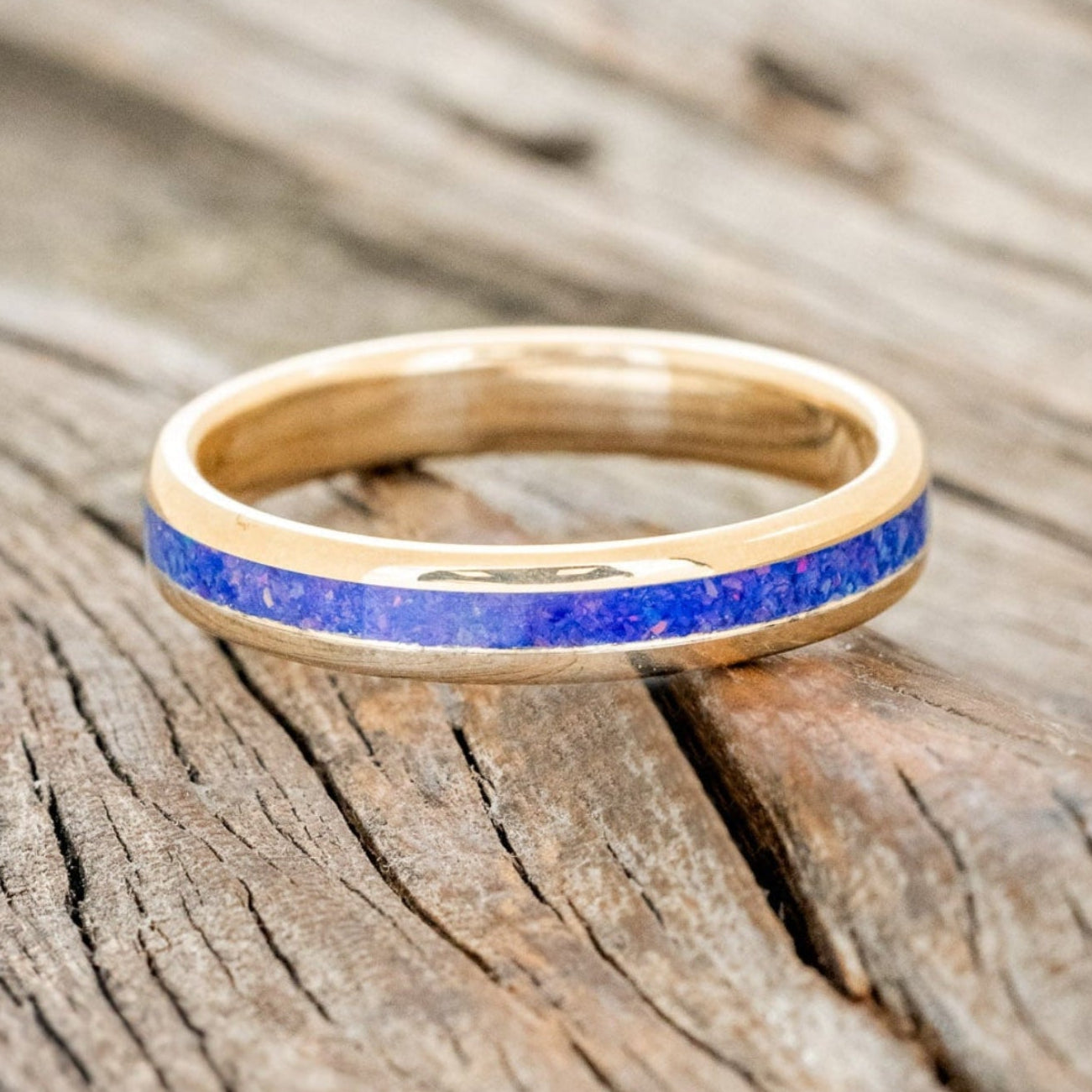 "PERENNA" - STARBURST OPAL STACKING BAND-3