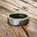 MOSS LINED WEDDING BAND-9