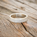 "RAINIER" - ELK ANTLER WEDDING BAND-12