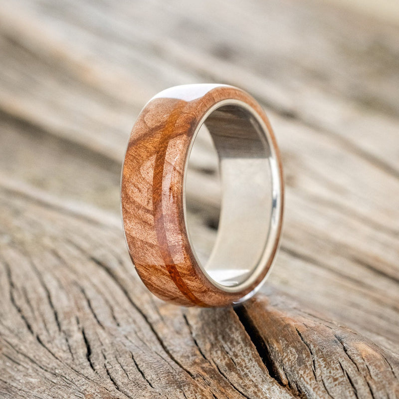 "REMMY" - REDWOOD & IRONWOOD WEDDING BAND