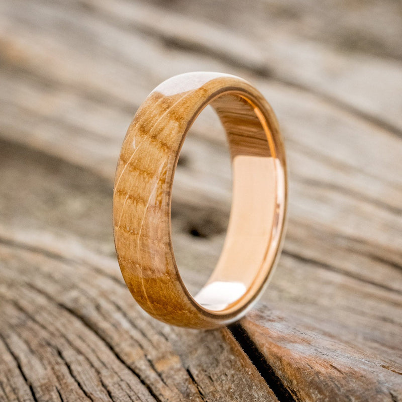 "HAVEN" - WHISKEY BARREL WEDDING BAND-1