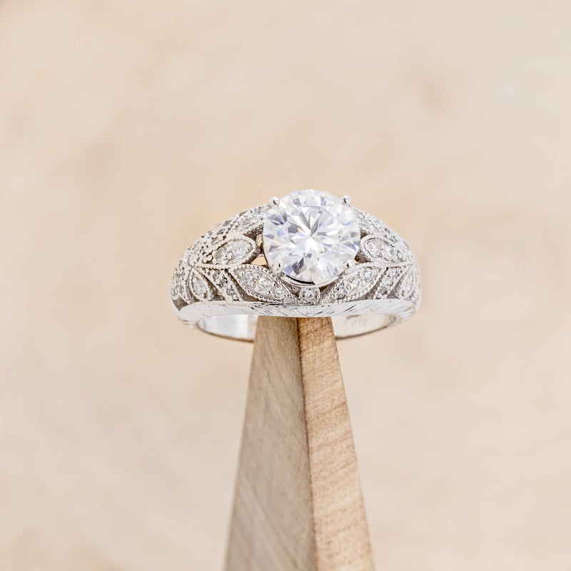 Reine Rose Cut Champagne Diamond Ring | Mason Grace