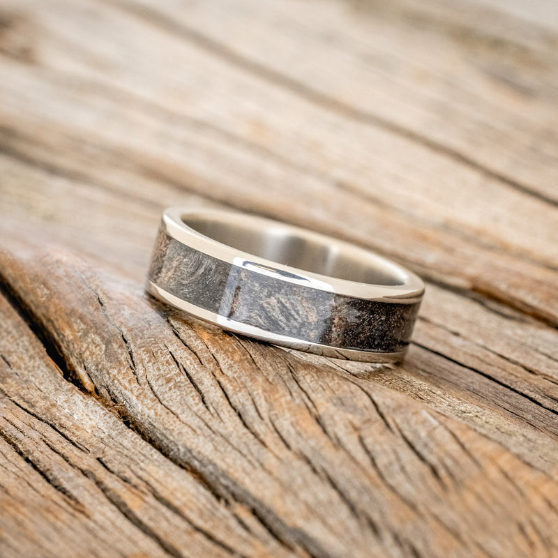 "RAINIER" -BUCKEYE BURL WOOD WEDDING RING-2