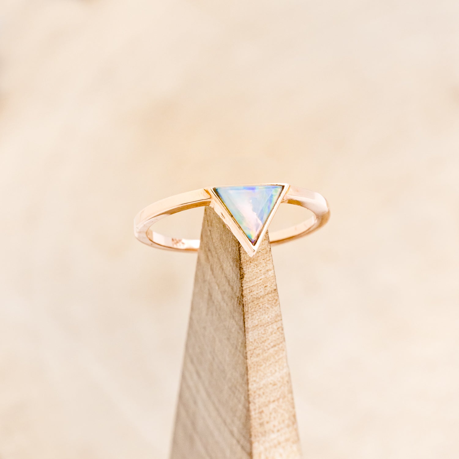 "JENNY FROM THE BLOCK" - TRIANGLE ENGAGEMENT RING-20