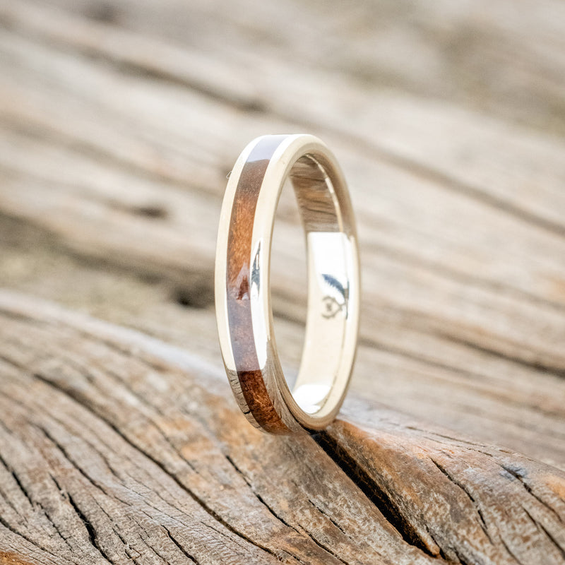 "ETERNA" - REDWOOD STACKING WEDDING BAND-4