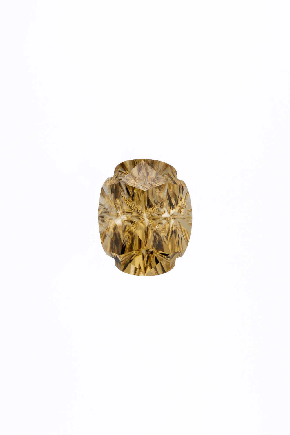 "HONEY" - FOUR DIRECTIONS CUT ZIRCON-1