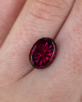 "HALINA" - OVAL-CUT RHODOLITE GARNET-7