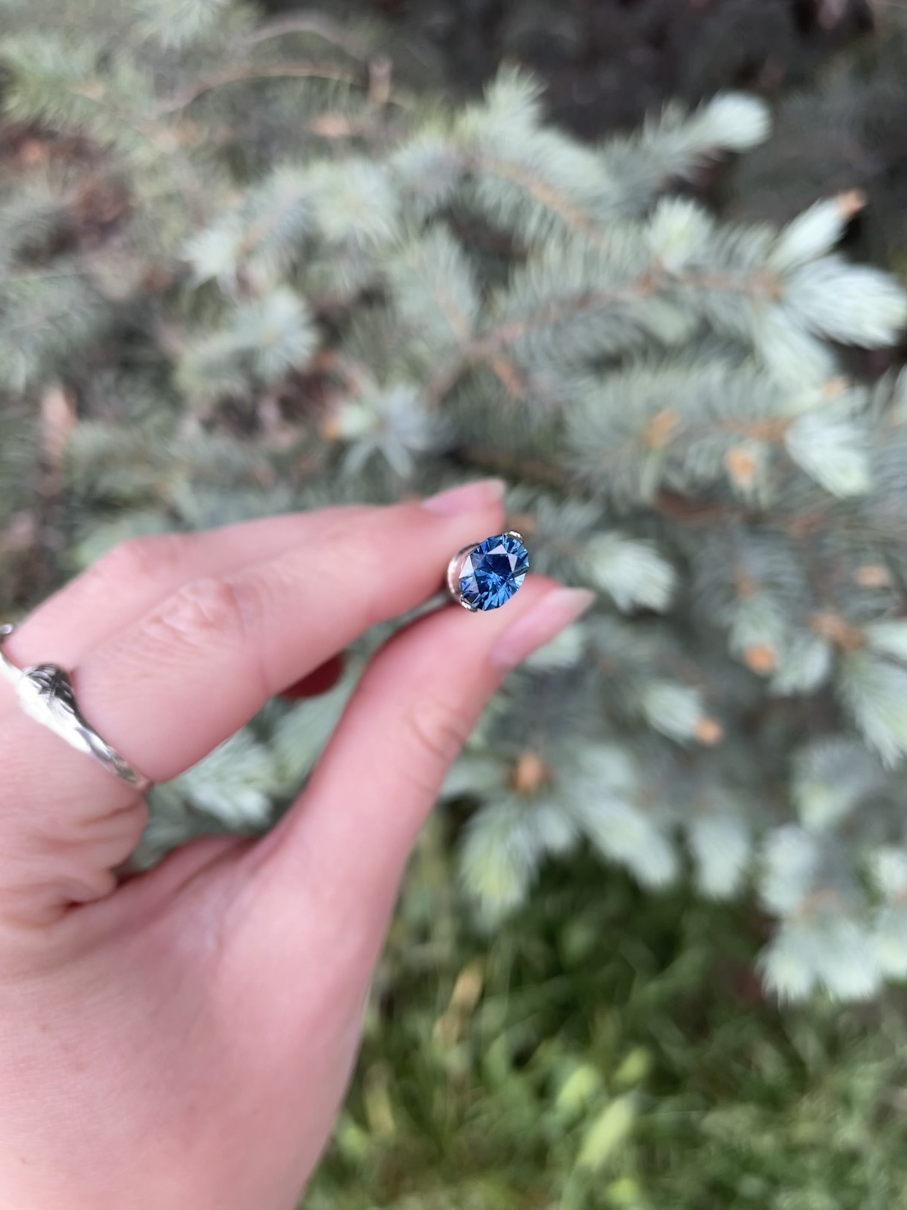 Custom Montana sapphire for Aidan Murphy-2