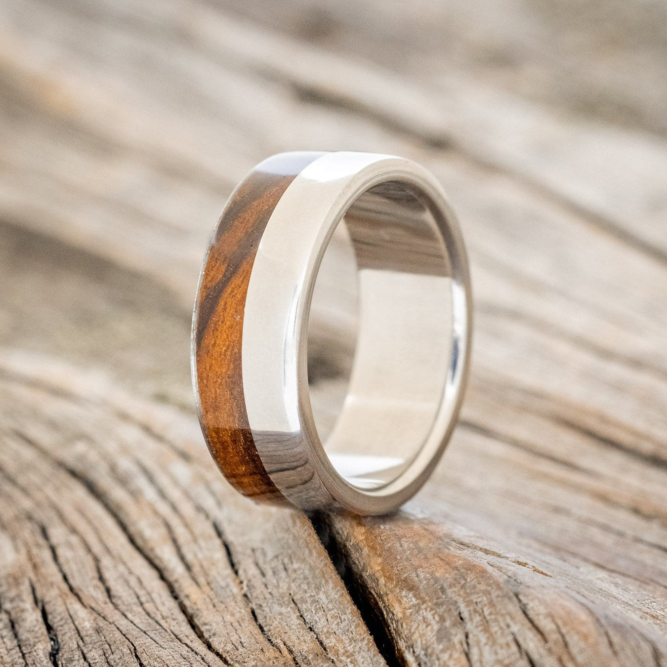 "LEDGER" - IRONWOOD WEDDING BAND-1