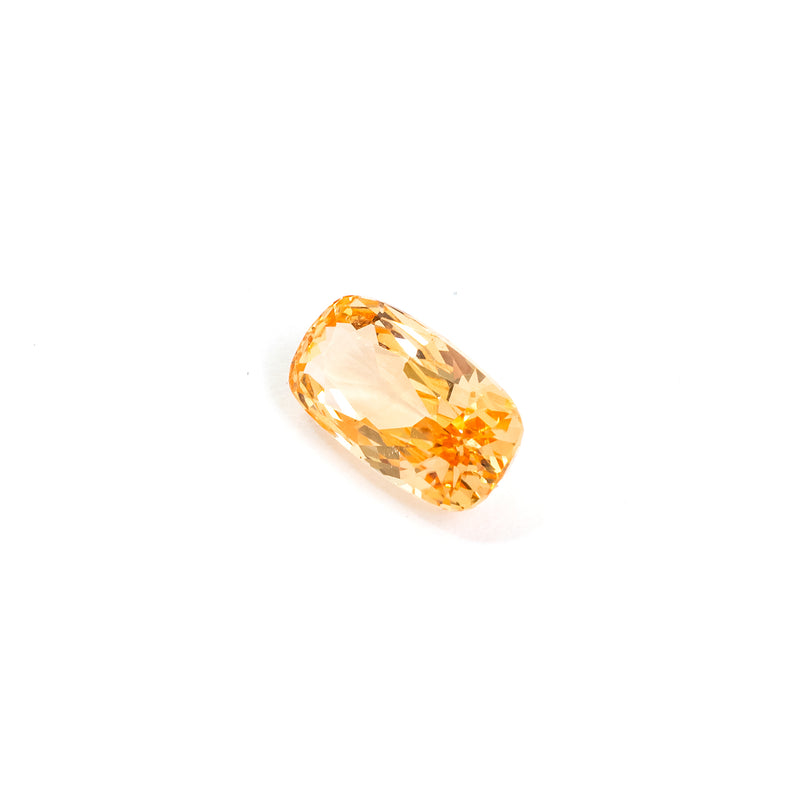 "LILA" - CUSHION-CUT PEACH SAPPHIRE-2