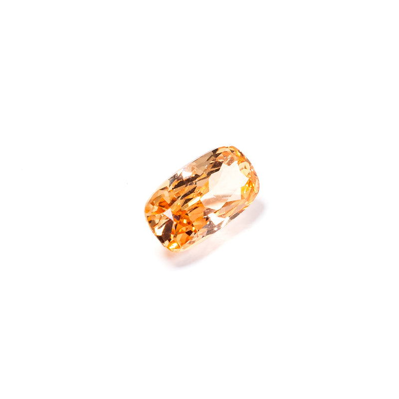 "LILA" - CUSHION-CUT PEACH SAPPHIRE-3