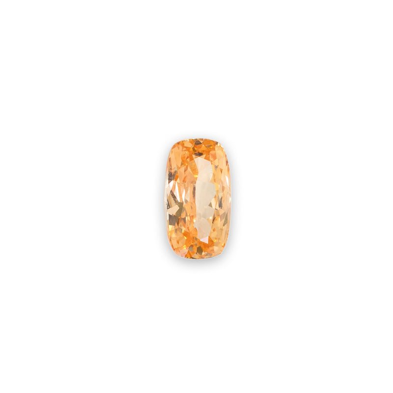 "LILA" - CUSHION-CUT PEACH SAPPHIRE-1