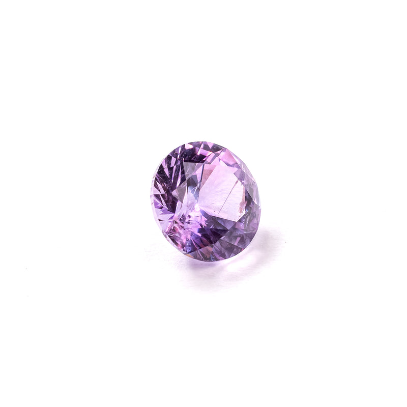 "LONE" - ROUND CUT PURPLE-PINK MONTANA SAPPHIRE-2