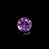 "LONE" - ROUND CUT PURPLE-PINK MONTANA SAPPHIRE-4