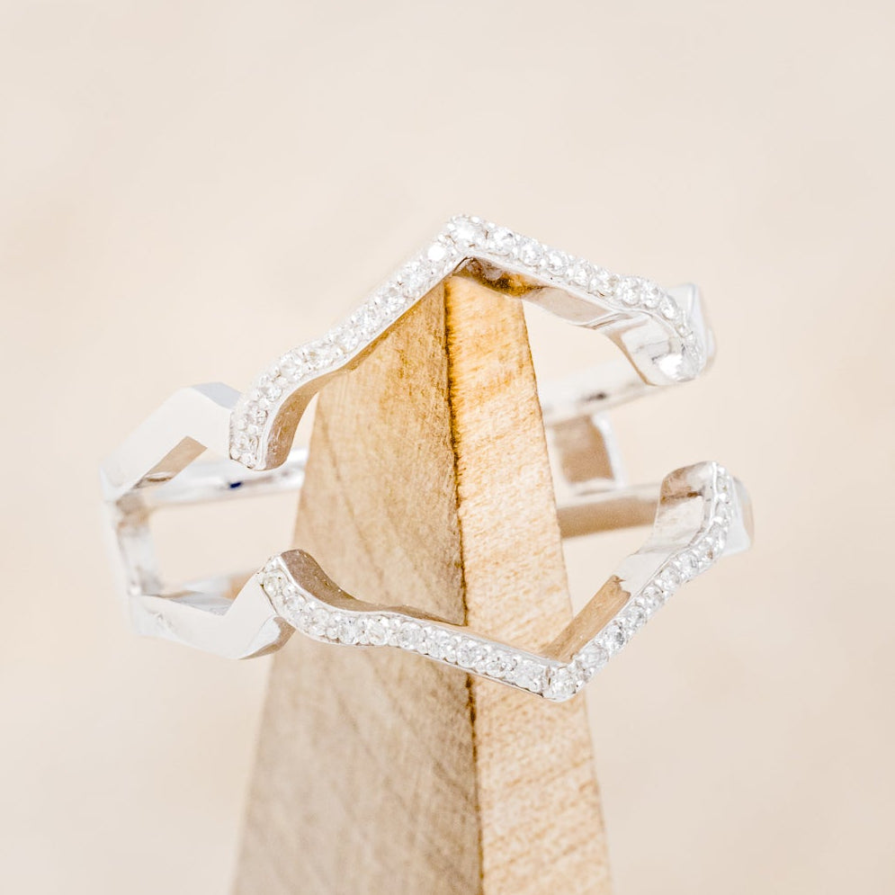 "LUCY IN THE SKY" - RING GUARD WITH DIAMOND ACCENTS-1