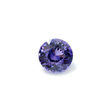 "LUELLA" - ROUND BRILLIANT-CUT PURPLE SAPPHIRE-1