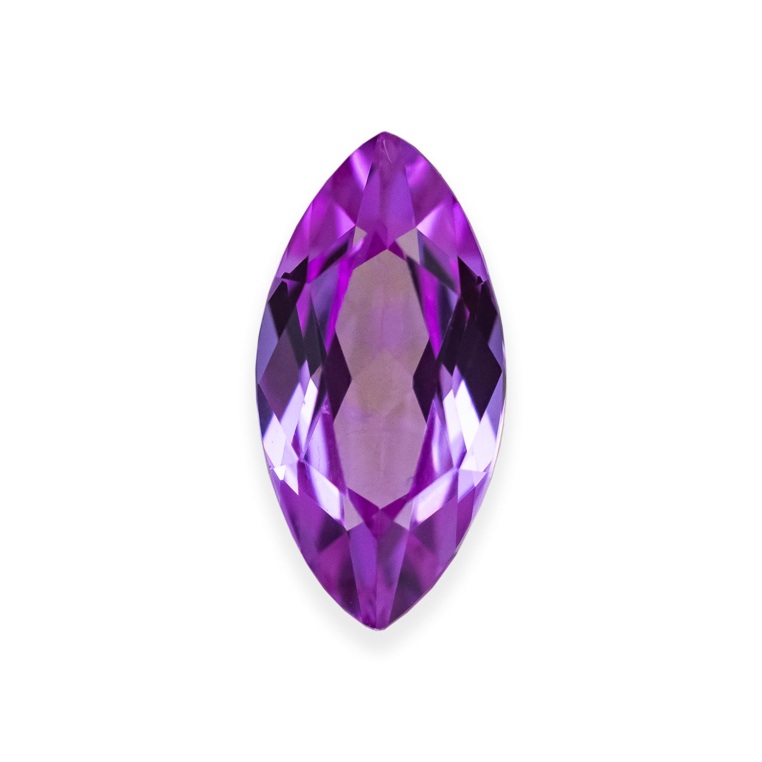 Lab-Grown Marquise Cut Pink Sapphire