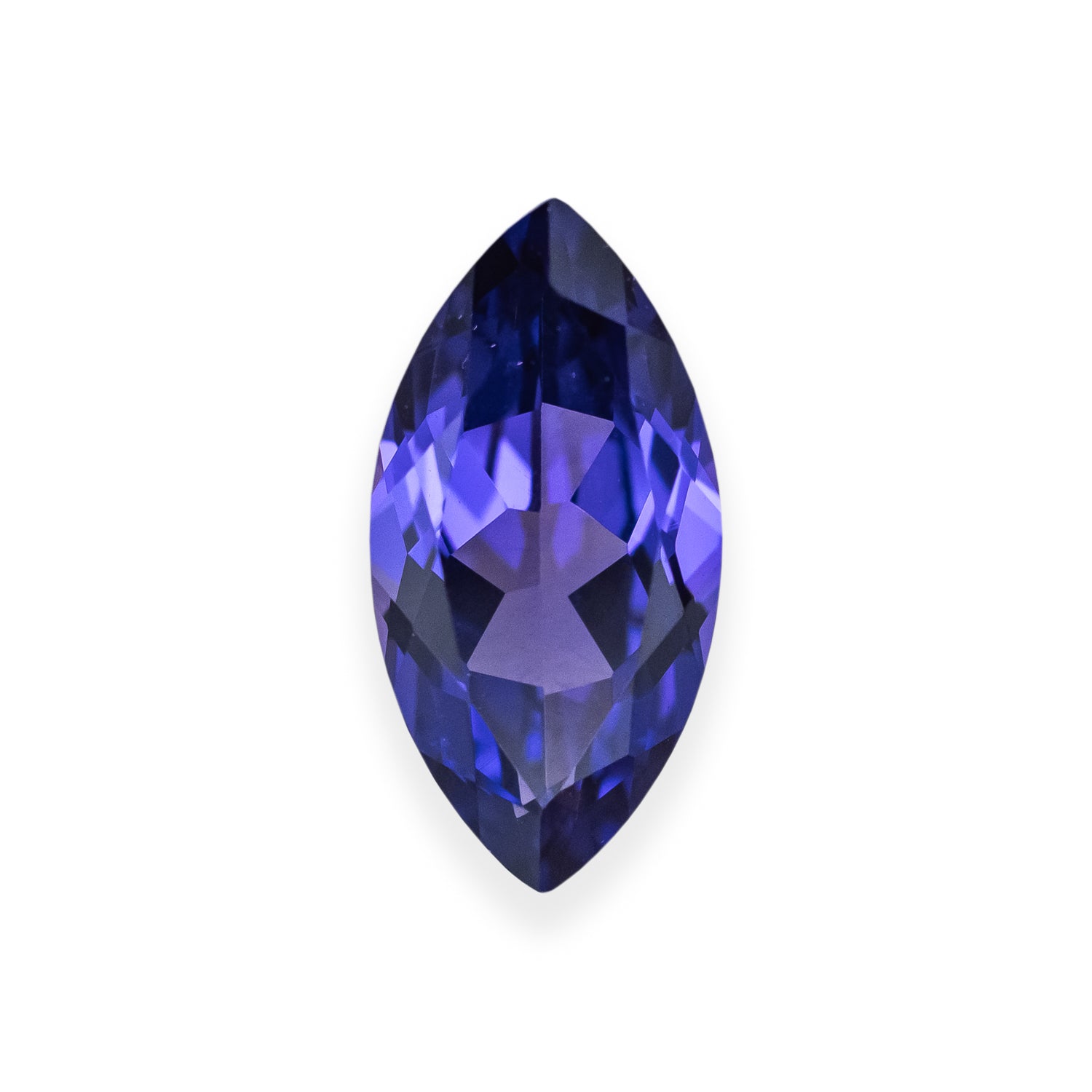 Lab-Grown Marquise Cut Purple Sapphire