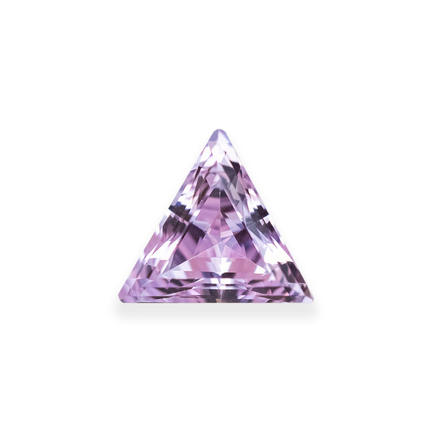 Lab-Grown Triangle Cut Pink Sapphire