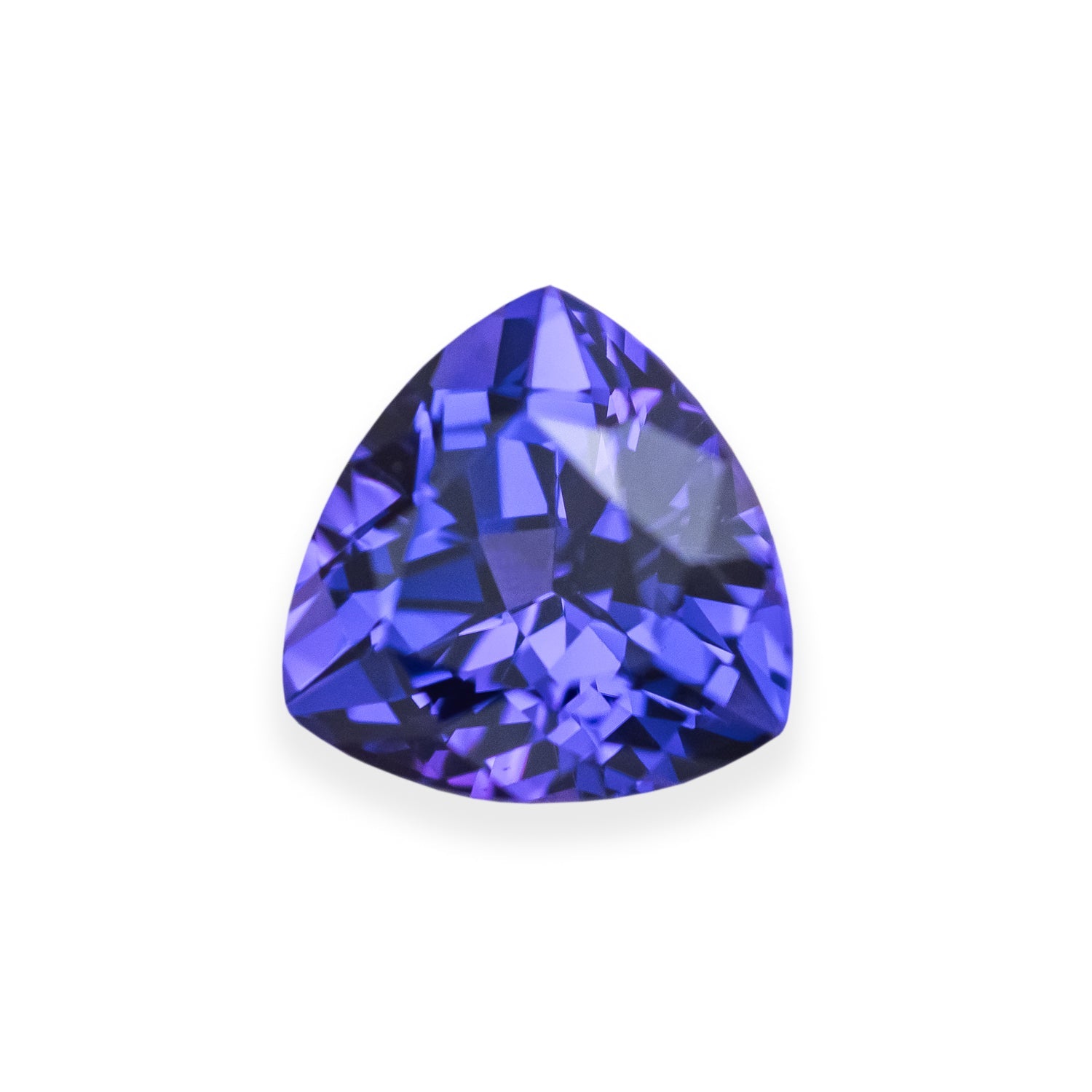 Lab-Grown Trillion Cut Purple Sapphire