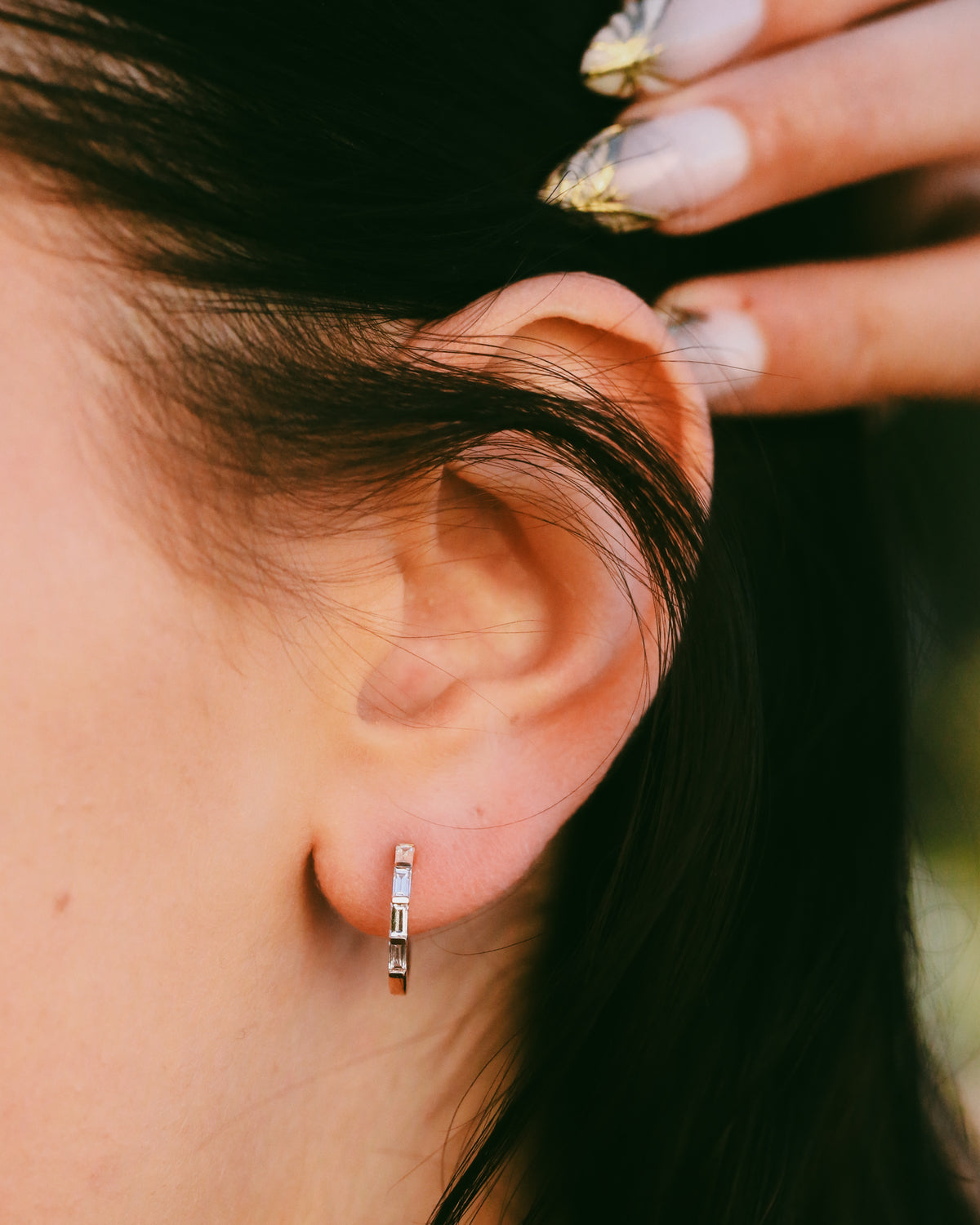 1/3 CTW LAB-GROWN DIAMOND HOOP EARRINGS IN 14K GOLD-11