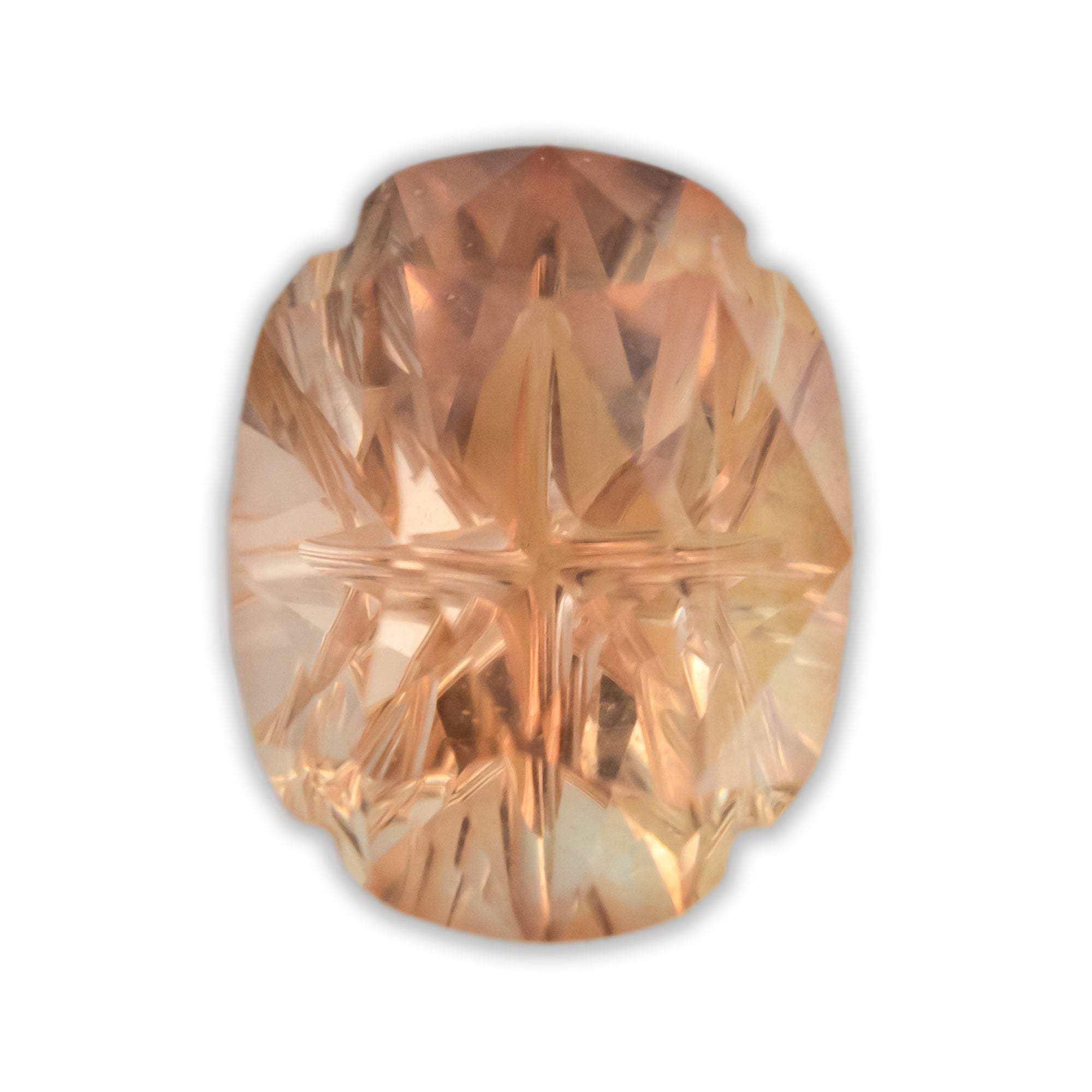 SELECT YOUR OWN OREGON SUNSTONE - "MERROW" - OVAL FOUR-DIRECTIONS CUT ENGAGEMENT RING WITH DIAMOND & PEARL ACCENTS-Staghead Designs