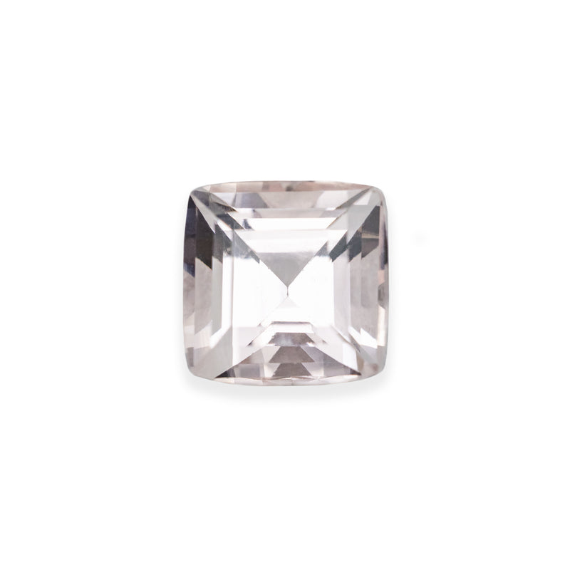 2.7ct CUSHION STEP CUT MORGANITE-Staghead Designs