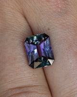 4.1ct 10.6x8.6x4.83mm ANTIQUE RADIANT OCTAGON CUT MERMAID TANZANITE-Staghead Designs