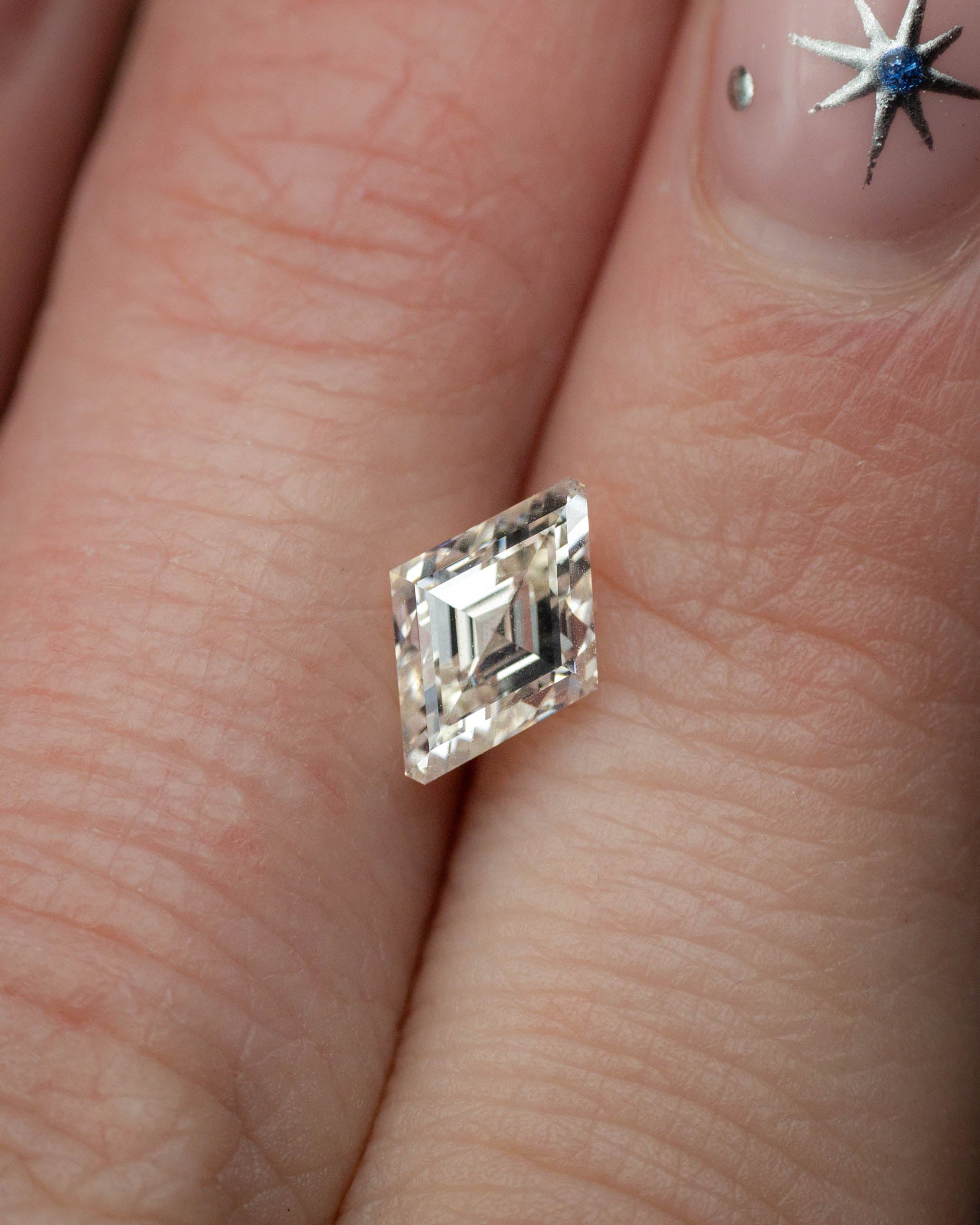 1.2ct 6.08x5.65x4.31mm LOZENGE STEP CUT DIAMOND - GIA VVSi K-Staghead Designs