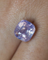 5.17ct UNHEATED CUSHION BRILLIANT-CUT PURPLE-PINK SAPPHIRE - SRI LANKA-Staghead Designs