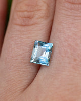 NEW - "FREYA" - BAGUETTE MOZAMBIQUE AQUAMARINE-7