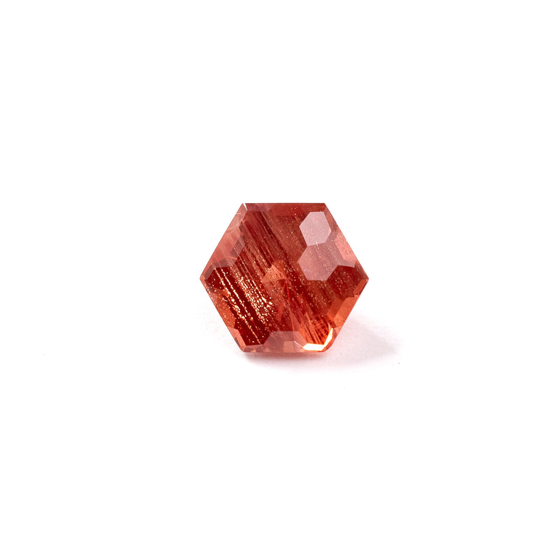 "MIRRI" - HEXAGON HONEYCOMB CUT OREGON SUNSTONE-1