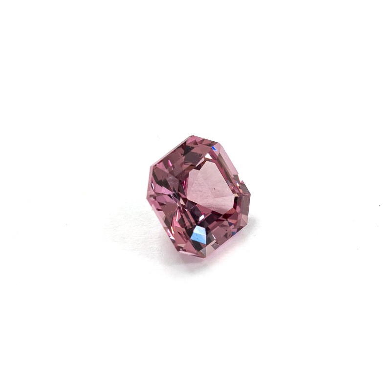 "NERINE" - COLOR-CHANGE CUSHION BRILLIANT-CUT MALAYA GARNET-2