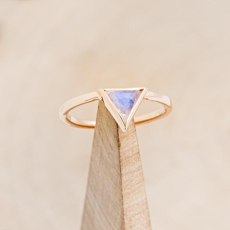 "JENNY FROM THE BLOCK" - TRIANGLE ENGAGEMENT RING-22