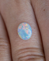 1.045ct 9.25x7.19mm OVAL CABOCHON CUT CRYSTAL OPAL