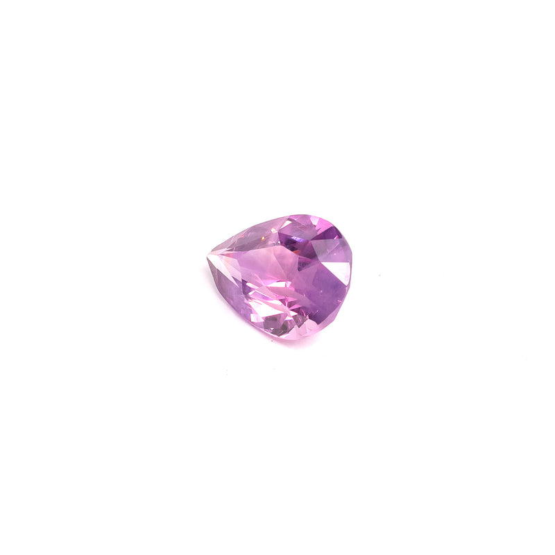 NEW - "POSIE" - PEAR-SHAPED PINK MADAGASCAR SAPPHIRE
