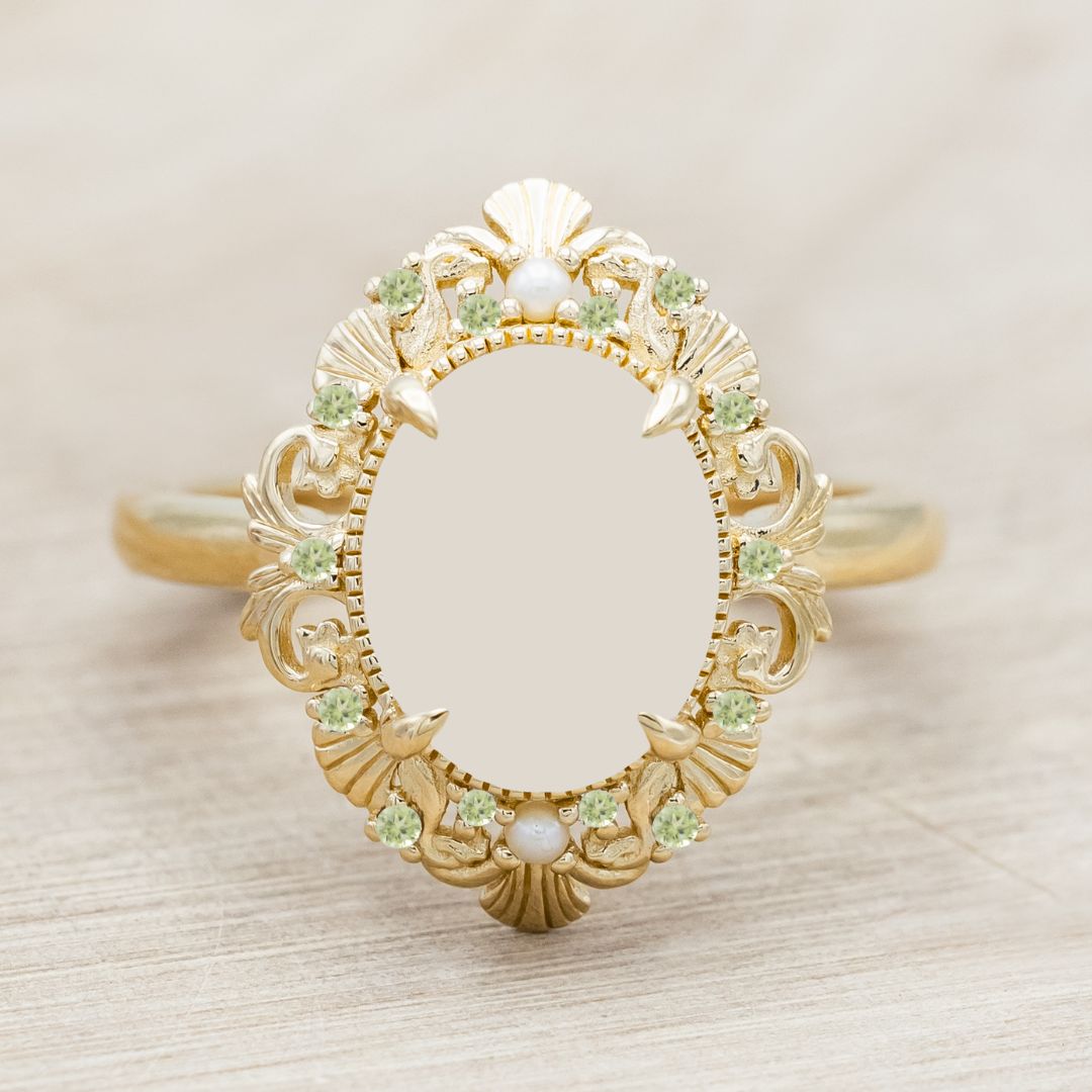 Pearl and Peridot Accents for Merrow
