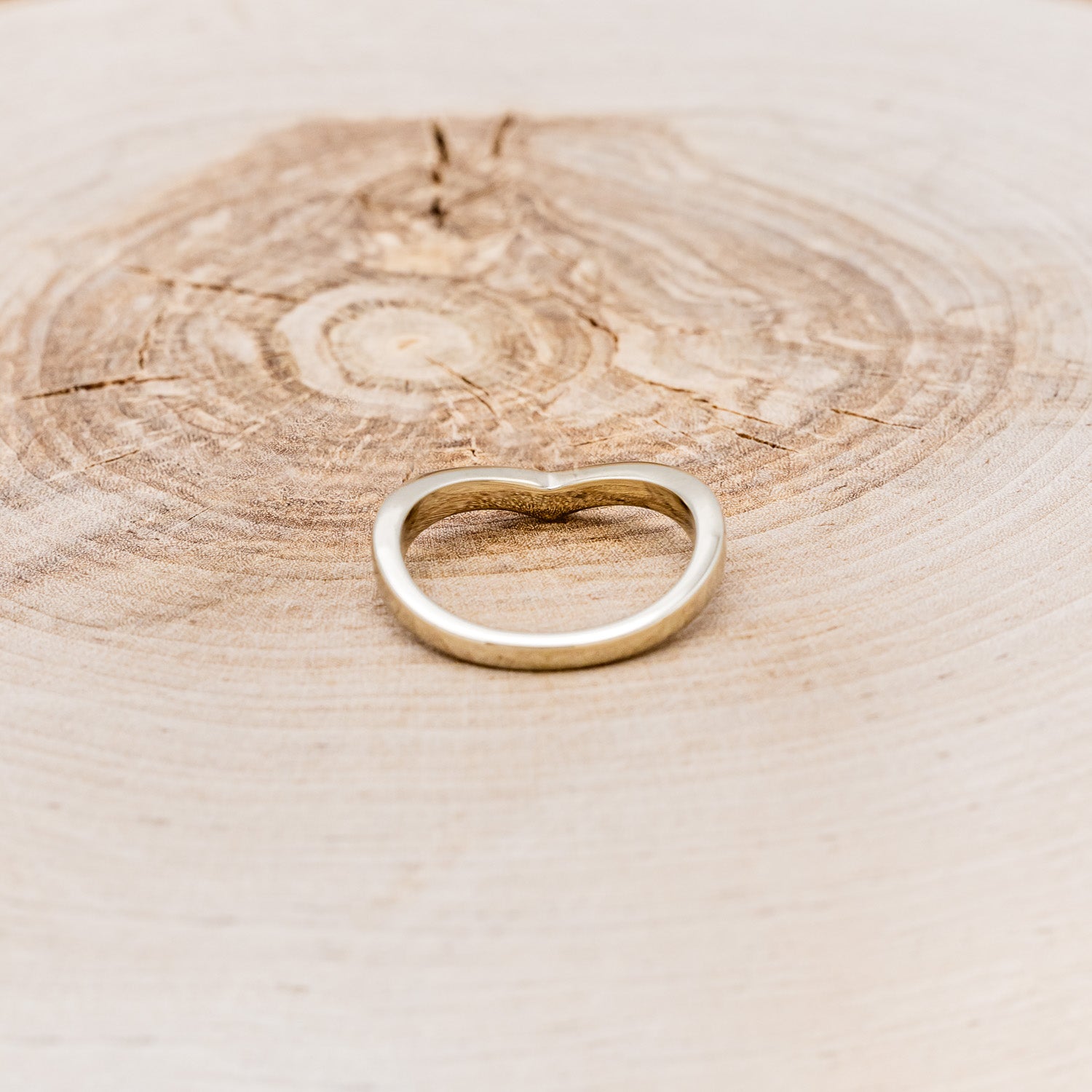 "KIDA" - TURQUOISE, ANTLER & WHISKEY BARREL STACKING BAND-5