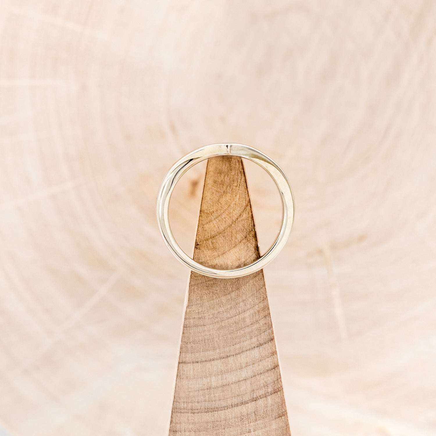 "KIDA" - TURQUOISE, ANTLER & WHISKEY BARREL STACKING BAND-6