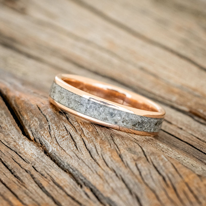 "RAINIER" - MOONSTONE WEDDING RING-2