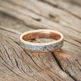 "RAINIER" - MOONSTONE WEDDING RING-3