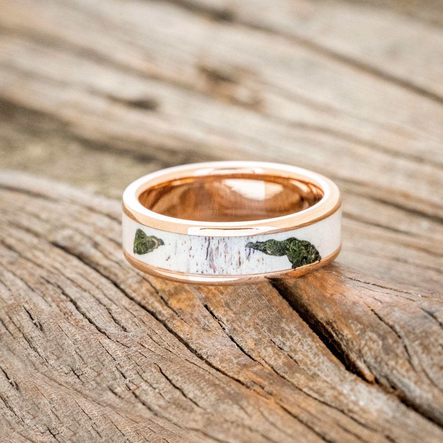 "RAINIER" - MOSS & ANTLER WEDDING BAND-15
